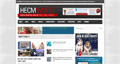 Desktop Screenshot of hecmworld.com