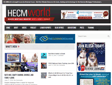 Tablet Screenshot of hecmworld.com